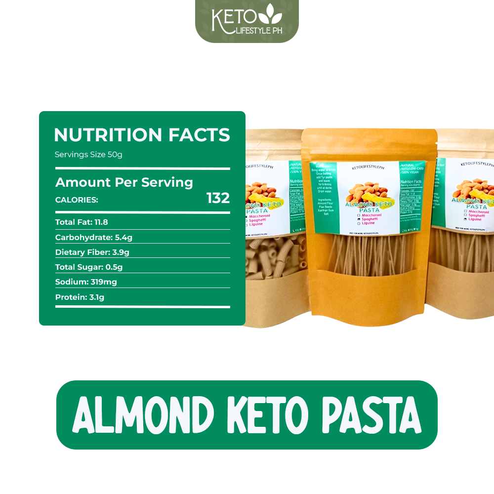 Keto Vegan Almond Pasta 100grams