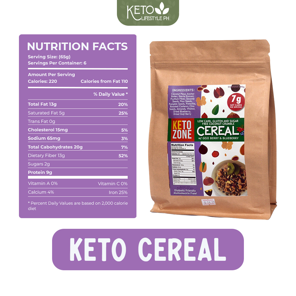 Keto Cereal | Low-Carb | Mixed berries & Nuts