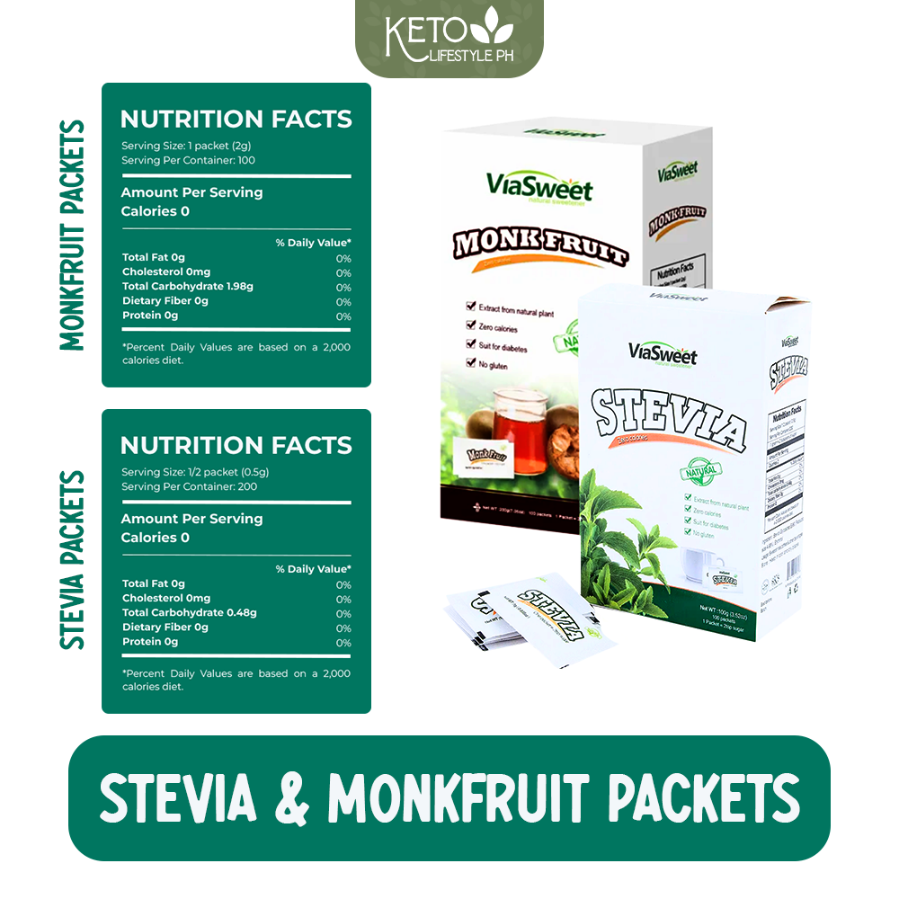 Natural STEVIA | MONKFRUIT Sweetener w/ Erythritol Blend Granules (CLEAN KETO APPROVED SWEETENER)
