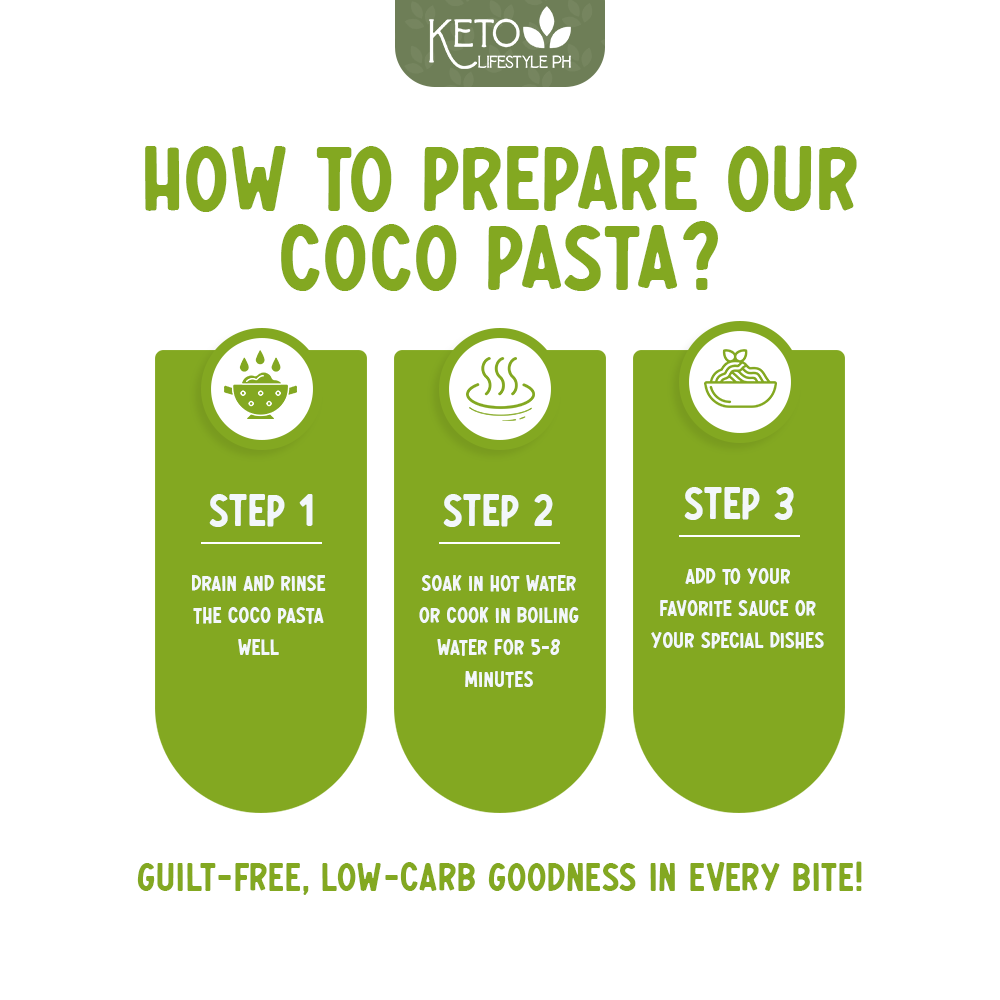 Keto Vegan Coco Pasta 100grams