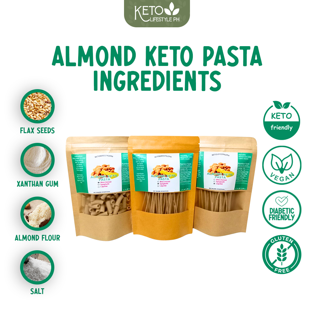 Keto Vegan Almond Pasta 100grams