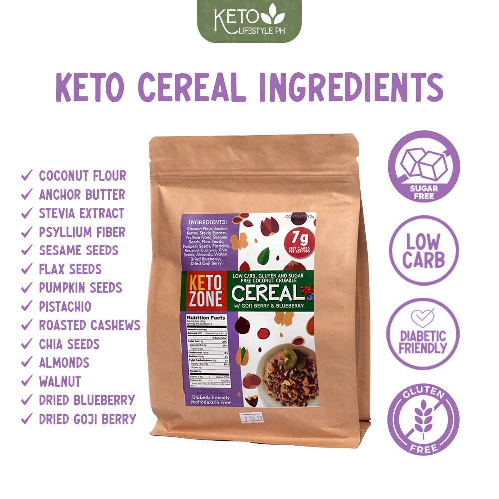 Keto Cereal | Low-Carb | Mixed berries & Nuts