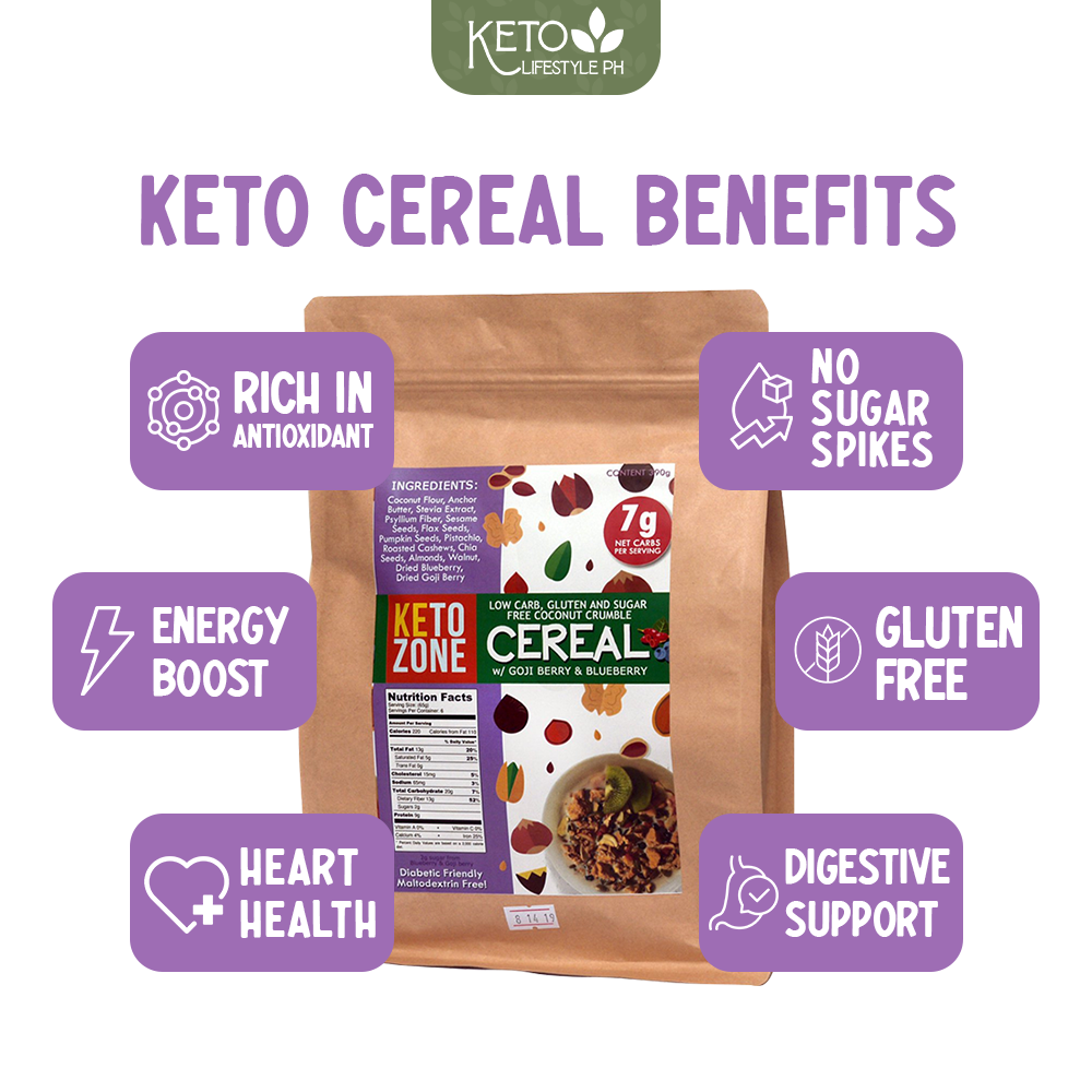 Keto Cereal | Low-Carb | Mixed berries & Nuts