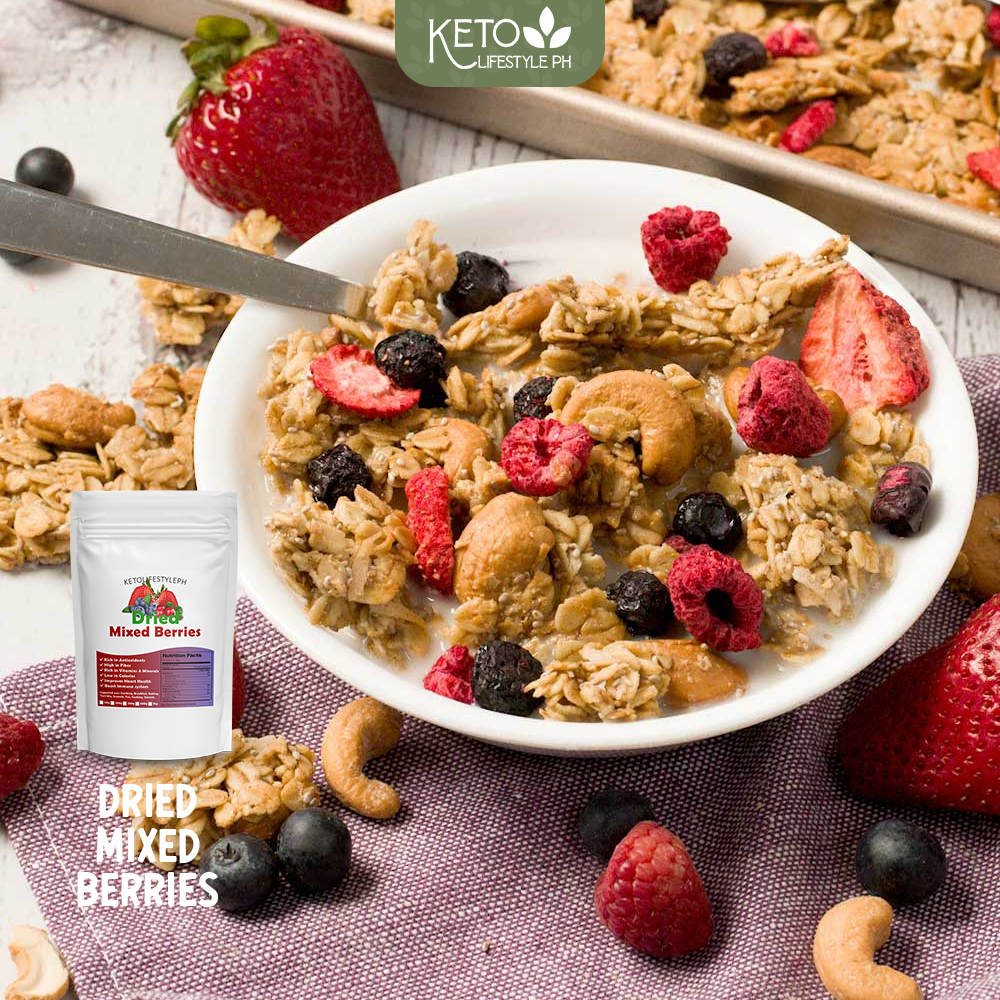 Dried Mixed Berries (Strawberries/Blueberries/Cranberries)