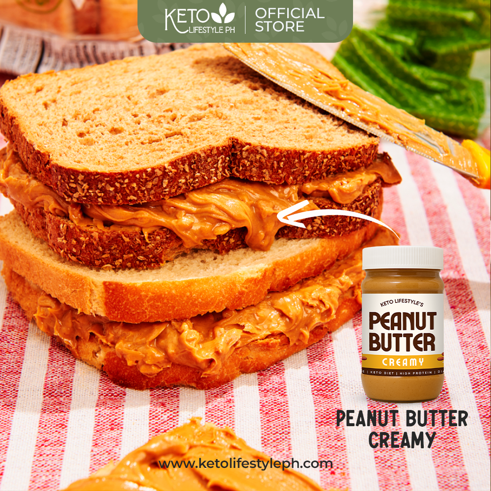 KETO Peanut Butter BIG SIZE 600GRAMS! (SUGAR-FREE)