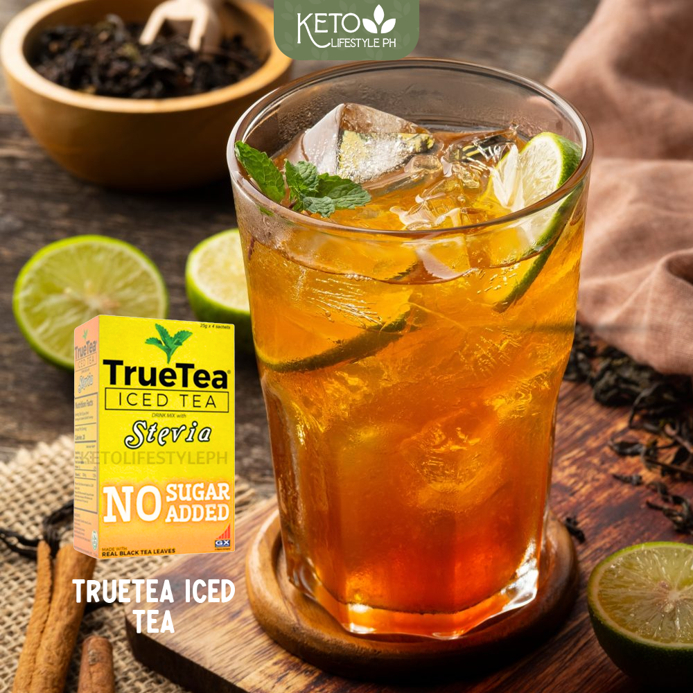 TrueTea LEMON ICED TEA (SUGAR-FREE/LOW-CALORIE/KETO-FRIENDLY)