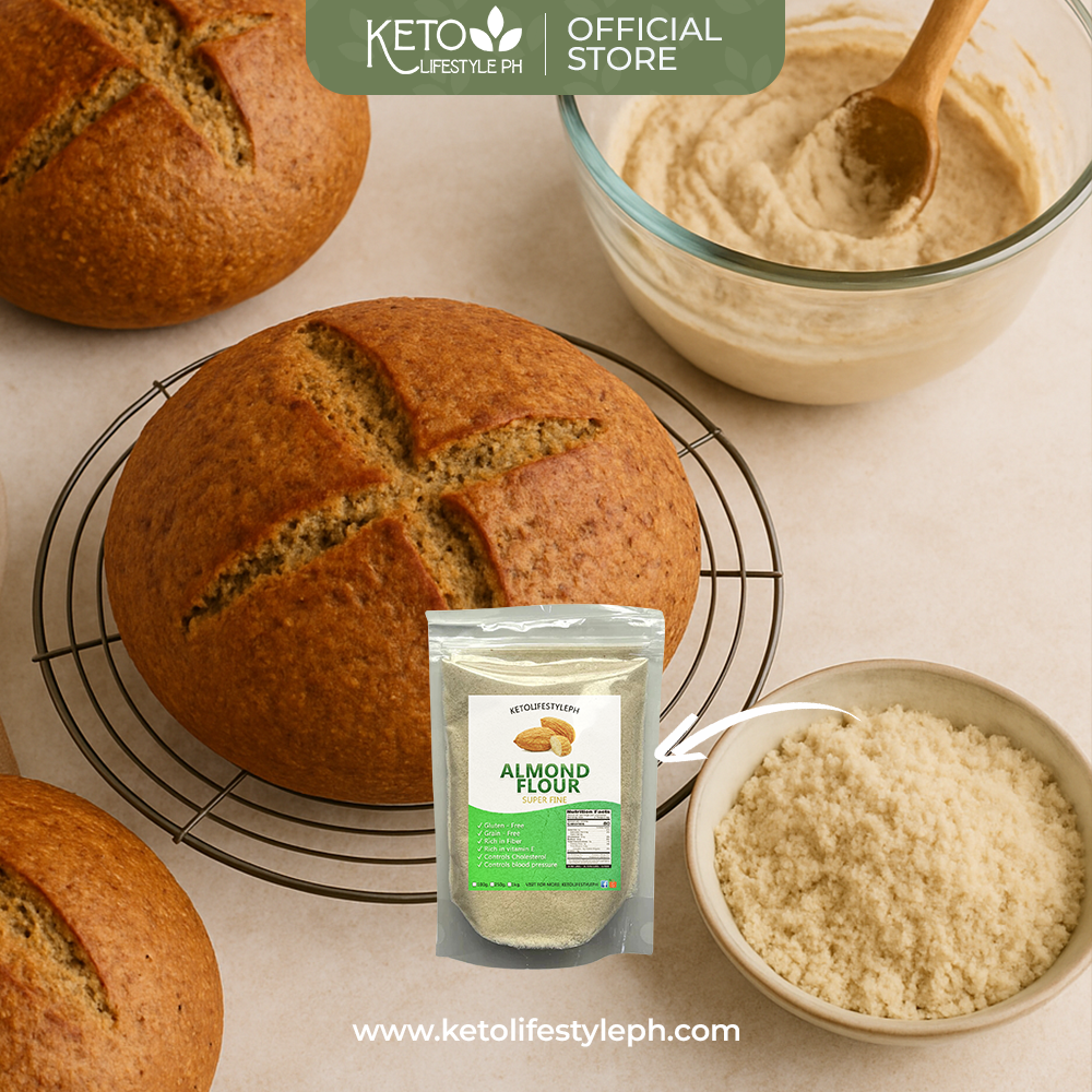 Organic Almond Flour EXTRA FINE 500g/1kg (Keto Flour/Low-carb/Good For Baking)