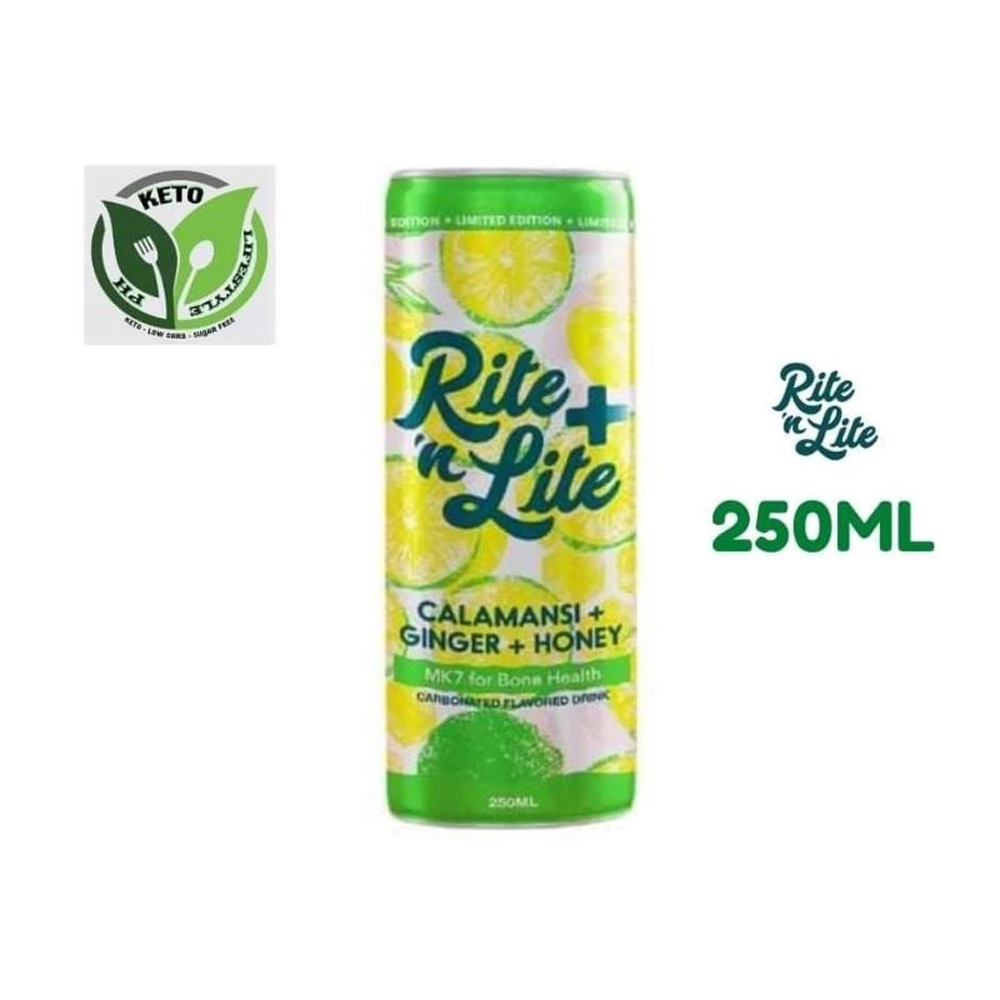 Rite 'N Lite 250ml (KETO SODA/NO CARBS/NO SUGAR/NO CALORIES)