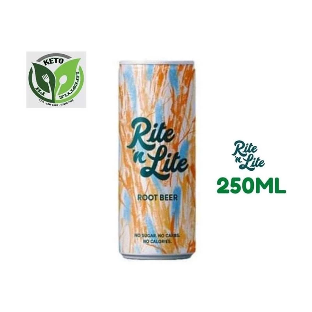 Rite 'N Lite 250ml (KETO SODA/NO CARBS/NO SUGAR/NO CALORIES)