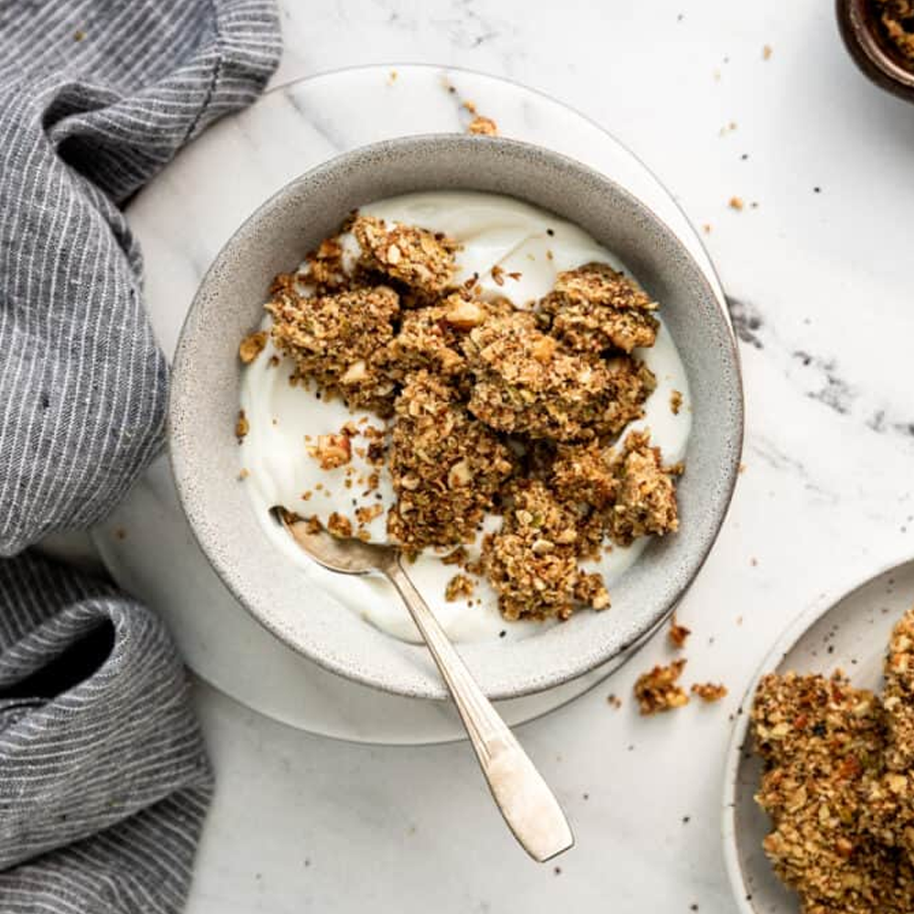Keto Almond Cereal Clusters 65g (Sugar-free/Low-Carb)