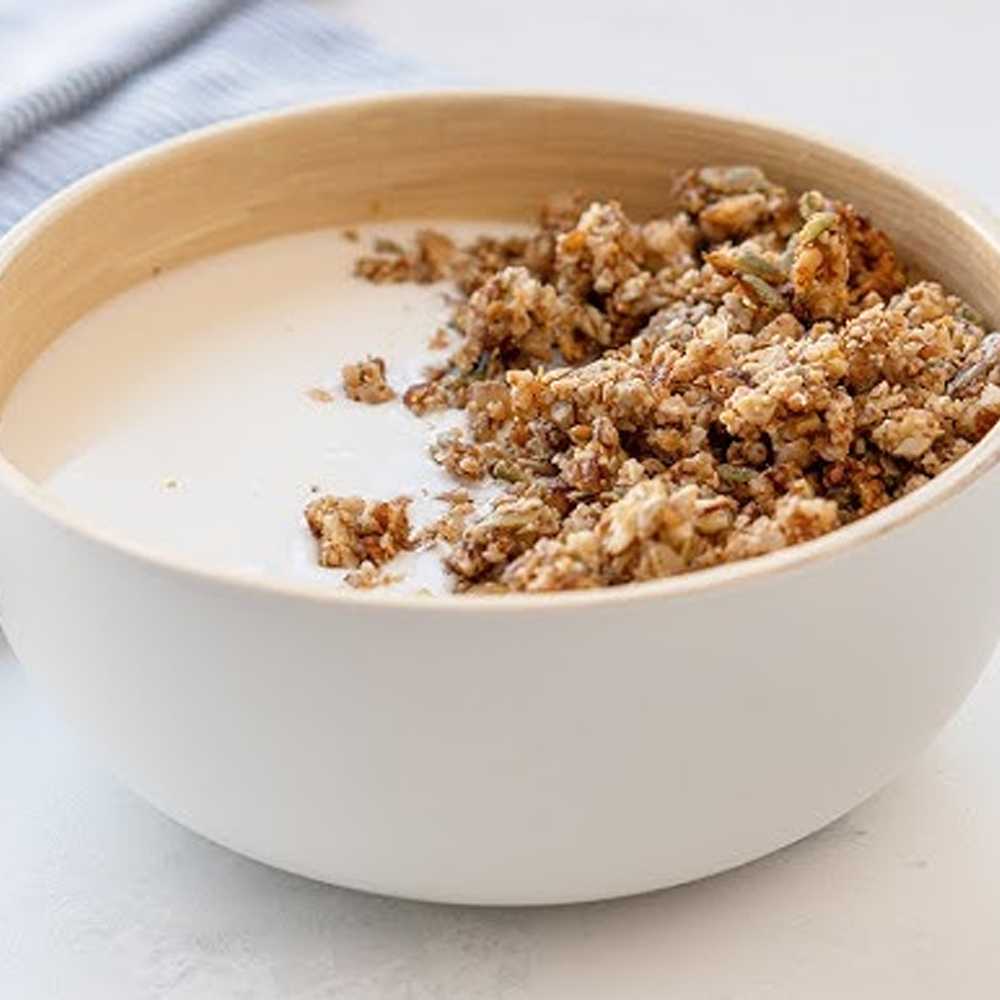 Keto Almond Cereal Clusters 65g (Sugar-free/Low-Carb)