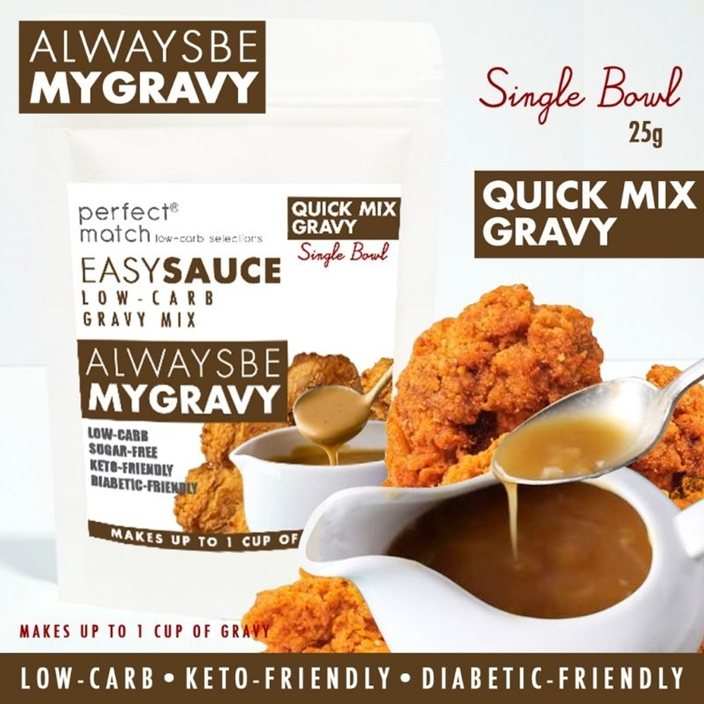 KETO Gravy Sauce Mix 25g/100g | SUGAR-FREE