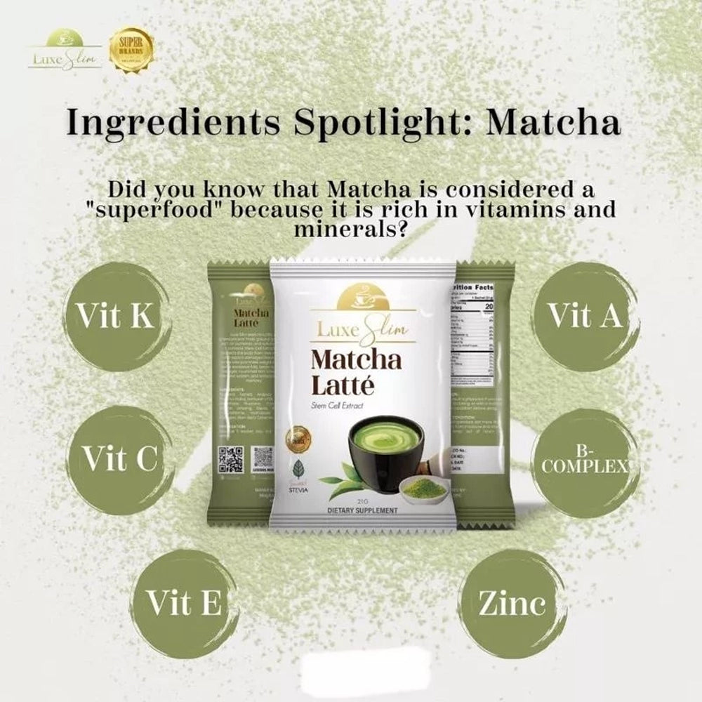 Luxe Slim Coffee & Beauty Juice 1box (Caffe Machiatto,Cucumber,4 Seasons, Melon,Taro, Matcha)