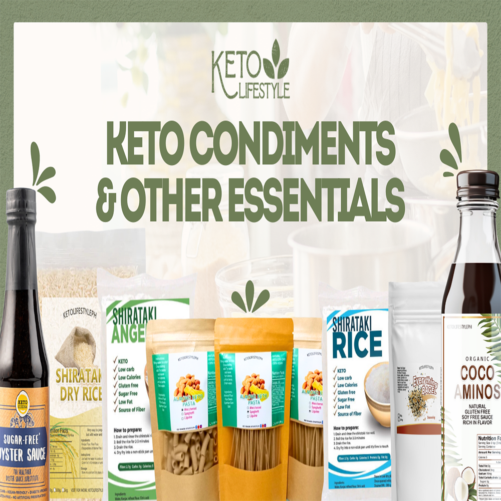 KETO CONDIMENTS & OTHER ESSENTIALS