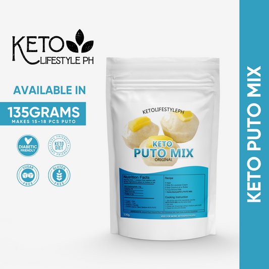 Keto Puto Mix (Sugar-Free/Gluten-Free/Low-carb)