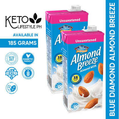 Almond Milk Unsweetened Vanilla 1 Liter (keto Approved/Low Calories)