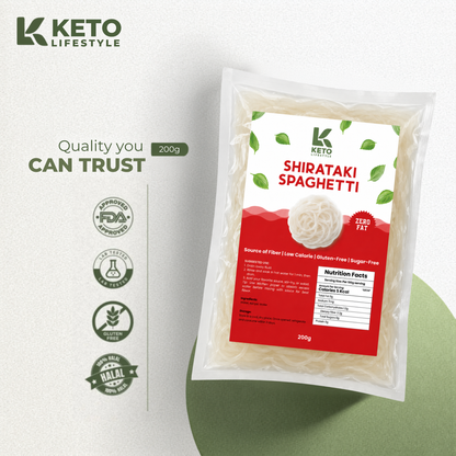 Shirataki Spaghetti 200grams ( Zero Carb/Zero Calories/ Weight & Fat Loss)