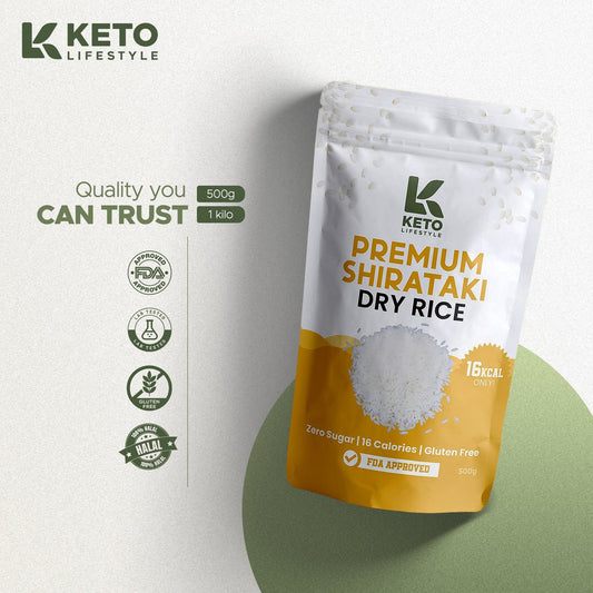 Dry | Dried Shirataki Rice Konjac (Low-carb/Low Calorie)