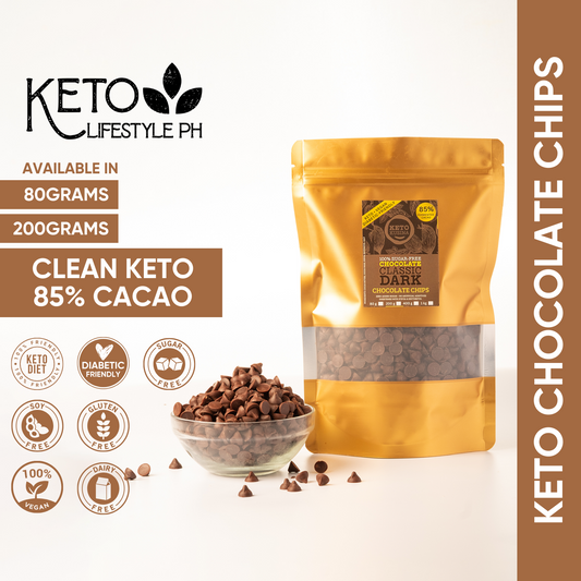 Chocolate Chips Keto Kusina (KETO/LOW-CARB/SUGAR-FREE/DIABETIC APPROVED)