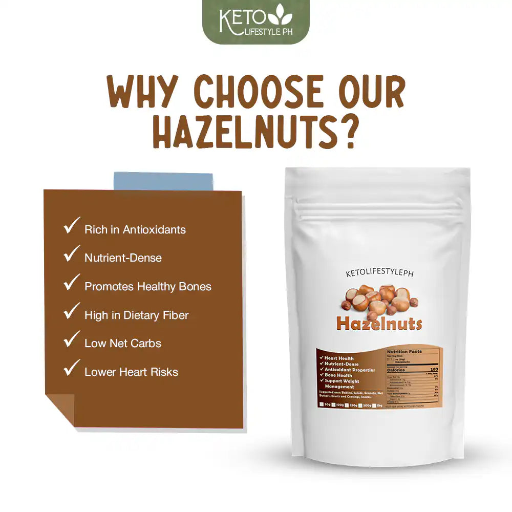 Hazelnuts Raw (Ready to Eat)