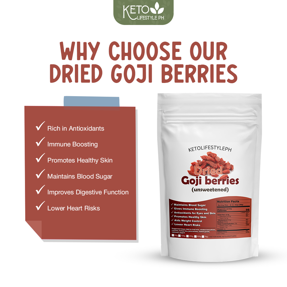 Dried Goji Berries (Unsweetened)