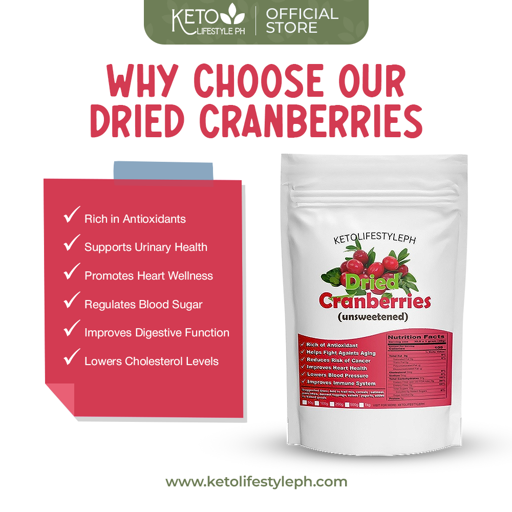 Dried Cranberries (Unsweetened)