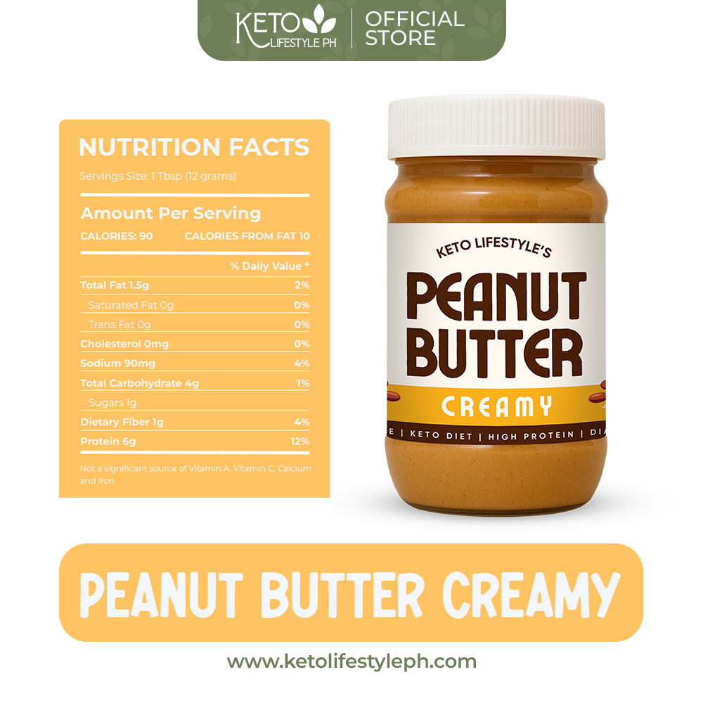 KETO Peanut Butter BIG SIZE 600GRAMS! (SUGAR-FREE)