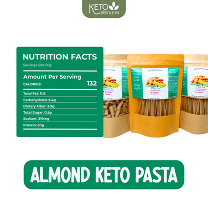 Keto Vegan Almond Pasta 100grams