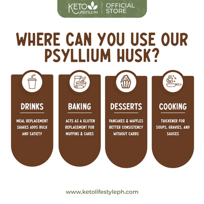 Psyllium Husk 100grams - KETO APPROVED/SUPERFOODS