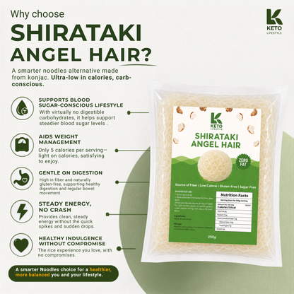 KETO Shirataki Angel Hair 200grams