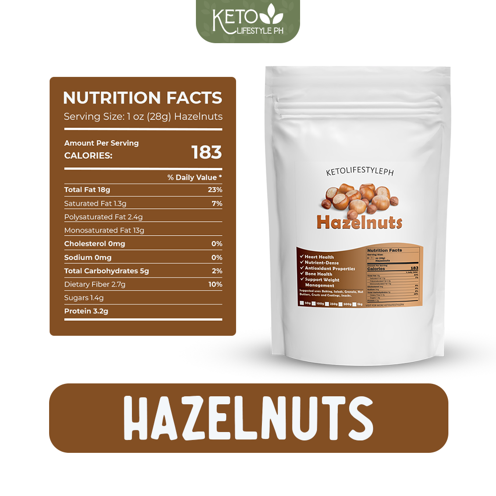 Hazelnuts Raw (Ready to Eat)