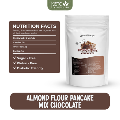 Keto Pancake Mix (Lowcarb/Gluten-Free/Sugar-Free)