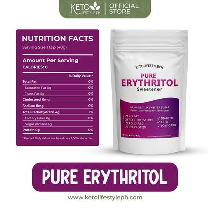 Pure Erythritol Granules (Keto/Diabetic Sweetener/Gluten-Free)