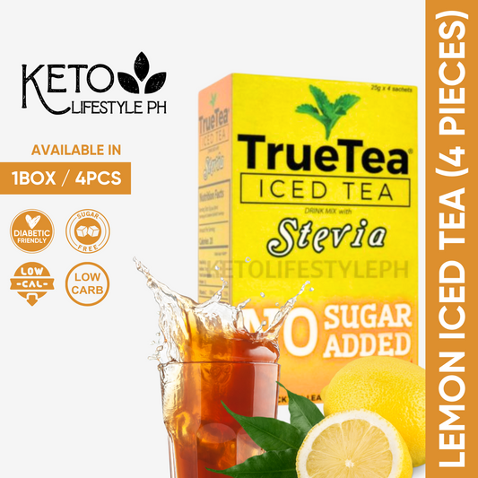 TrueTea LEMON ICED TEA  (SUGAR-FREE/LOW-CALORIE/KETO-FRIENDLY)