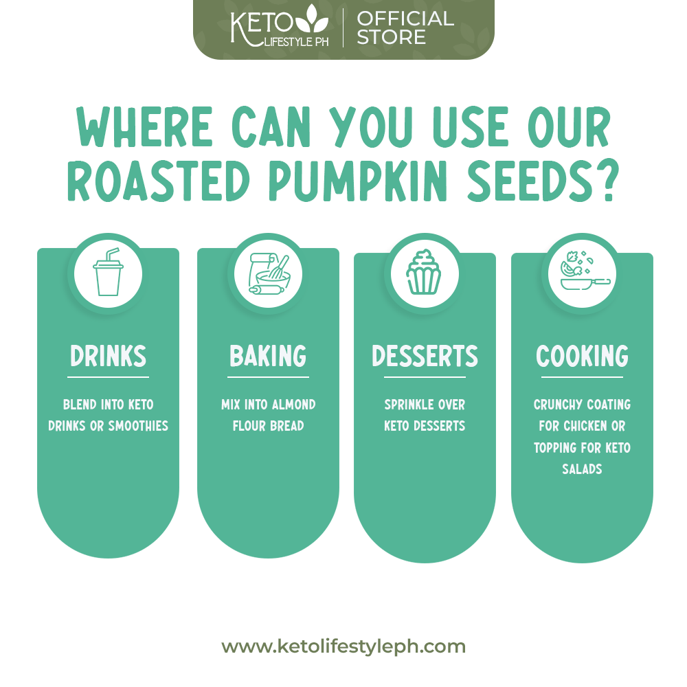 Unsalted Pumpkin Seeds - Perfectly Roasted (Keto | Low-Carb)