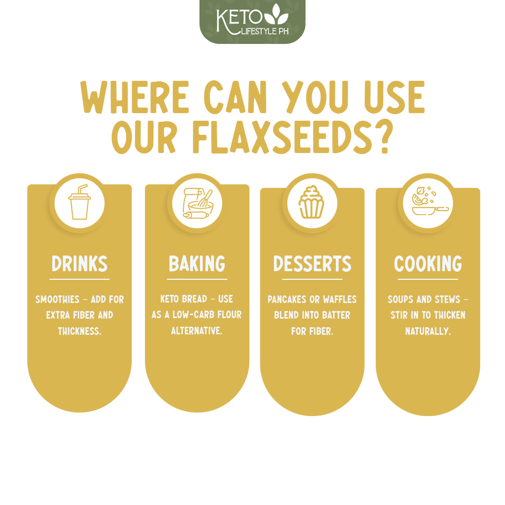 Golden Flaxseeds Meal l Whole (Gluten-Free/NON-GMO)