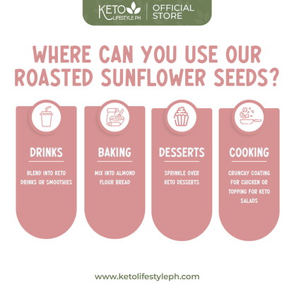 Sunflower Seeds Unsalted Roasted/Raw