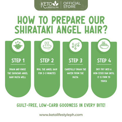 KETO Shirataki Angel Hair 200grams