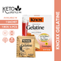 Knoxx Gelatine Unflavoured Per 1 Sachet (Keto Approved/0 Carbs/SUGAR-FREE)