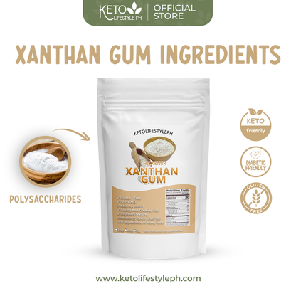 Xanthan Gum (THICKENING/FOOD GRADE QUALITY/KETO-APPROVED)