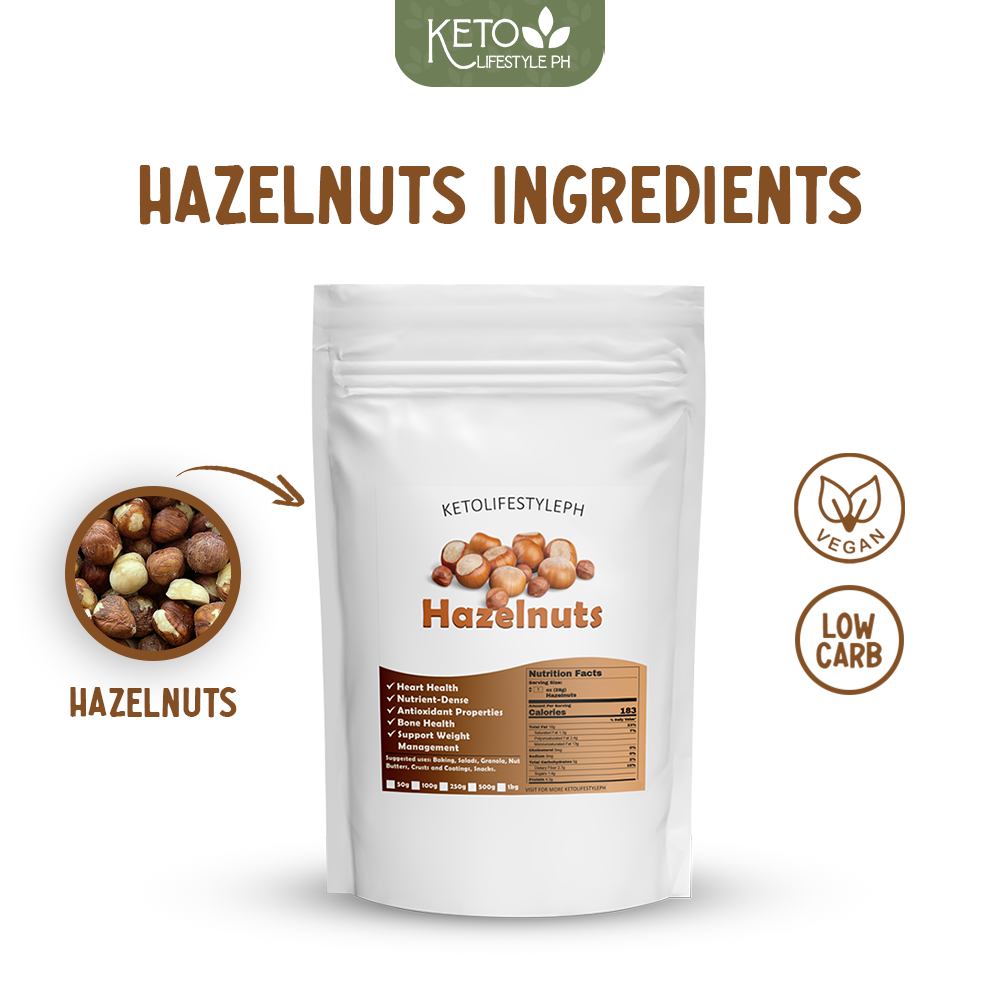 Hazelnuts Raw (Ready to Eat)