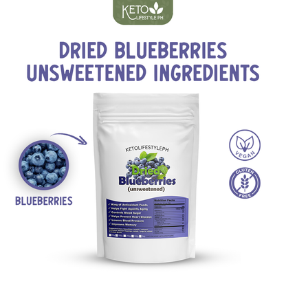 Dried Blueberries (Unsweetened)