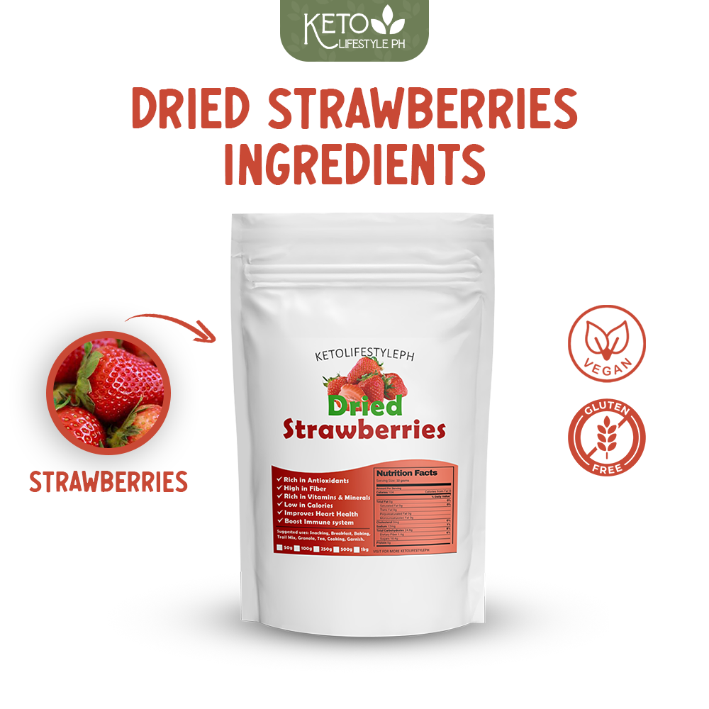 Dried Strawberries (sweetened)