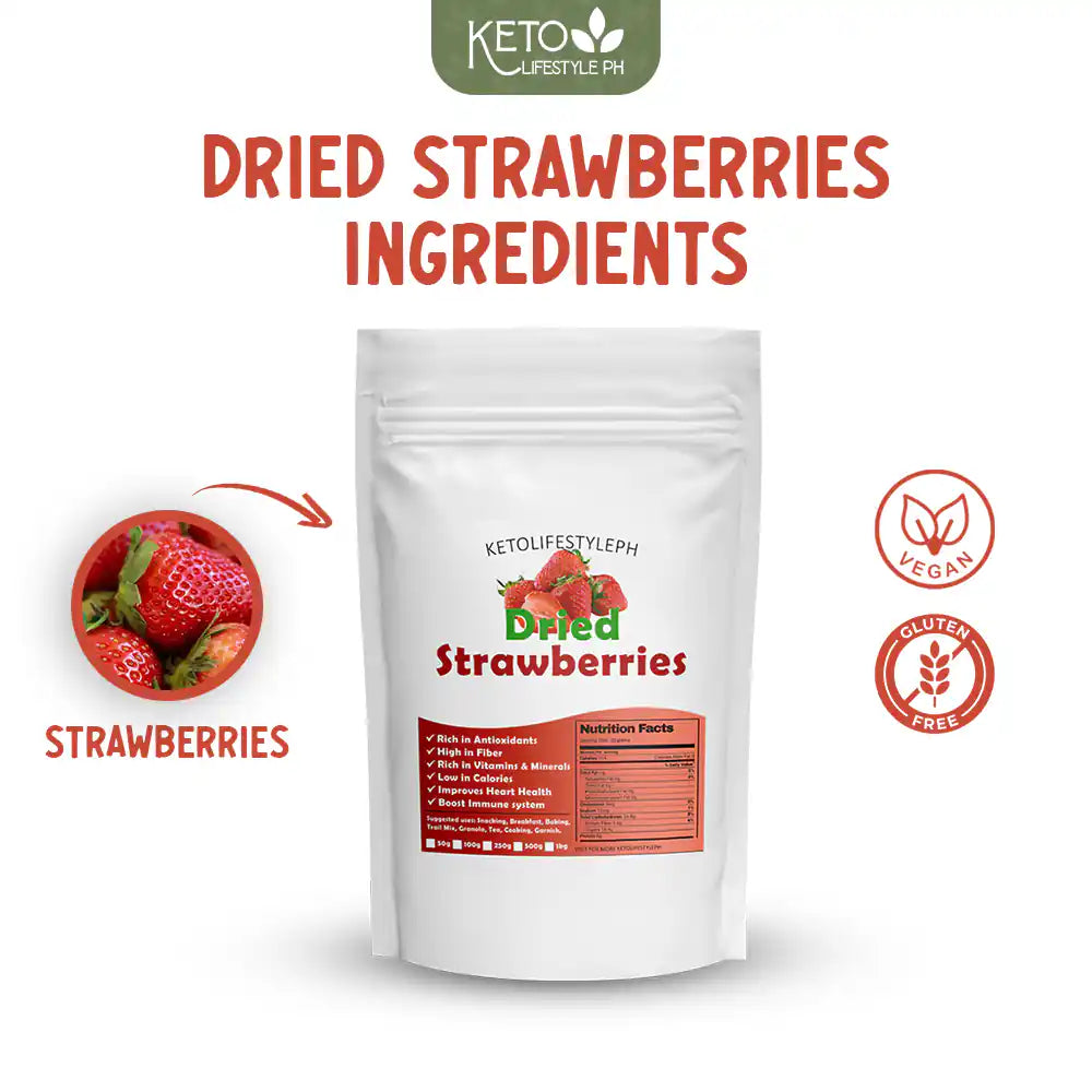 Dried Strawberries (sweetened)