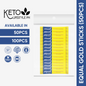 Equal Gold 100pcs/50pcs Keto Approved Sweetener