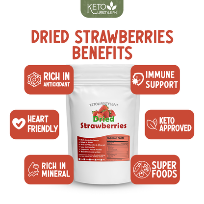 Dried Strawberries (sweetened)