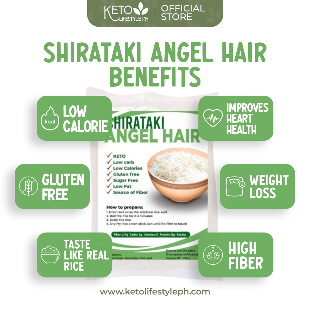 KETO Shirataki Angel Hair 200grams