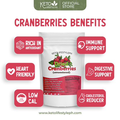 Dried Cranberries (Unsweetened)
