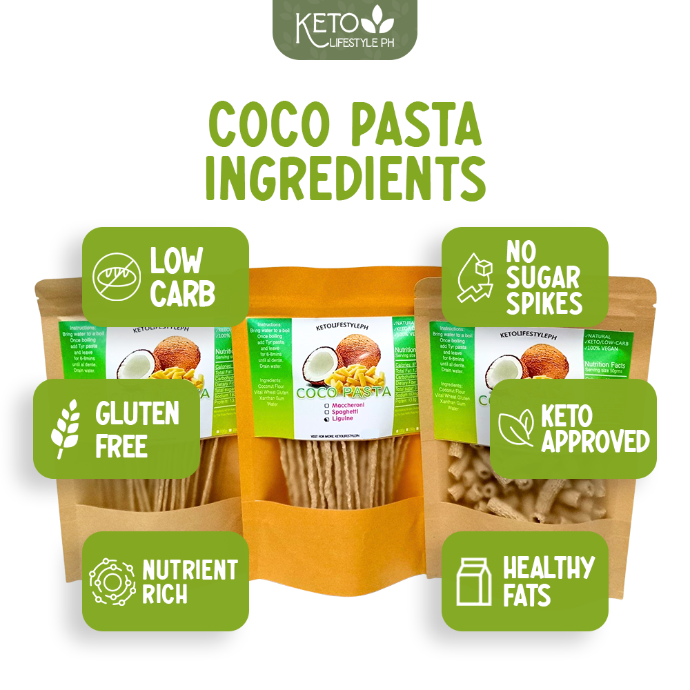 Keto Vegan Coco Pasta 100grams