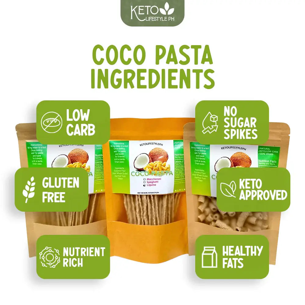 Keto Vegan Coco Pasta 100grams